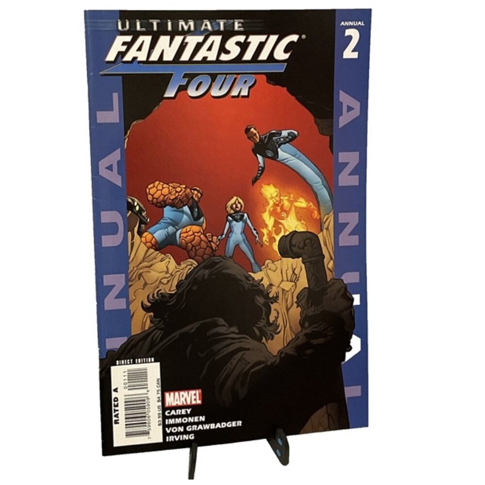 Ultimate Fantastic Four Annual Vol 1 #2 Stuart Immonen Cover 2002 Marvel Comics